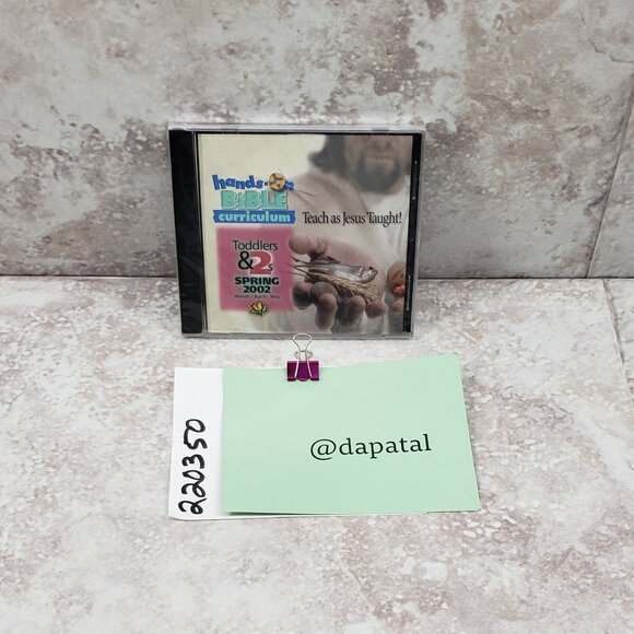 2002 Audio CD Hands On Bible Curriculum Toddlers & 2s Sealed Split Channel VTG - Picture 10 of 10